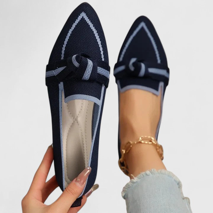 Damloafers med slip-on design