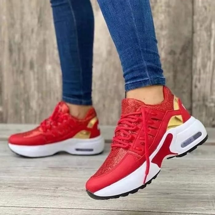 Ortopediska sneakers med luftkuddesåla