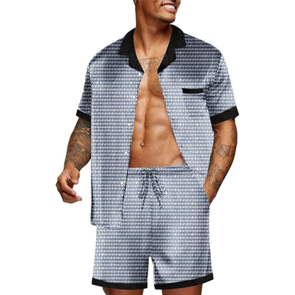 Sommarpyjamas med Fickor – 2 Delar