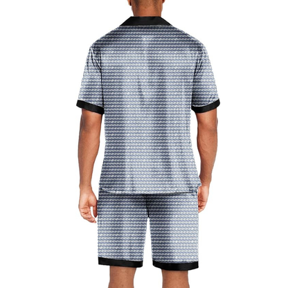 Sommarpyjamas med Fickor – 2 Delar
