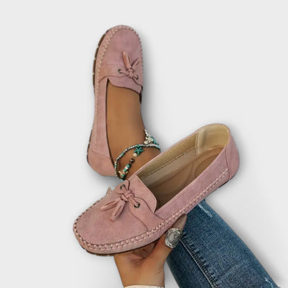 Damloafers med slip-on design