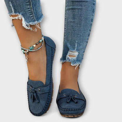 Damloafers med slip-on design