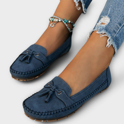 Damloafers med slip-on design
