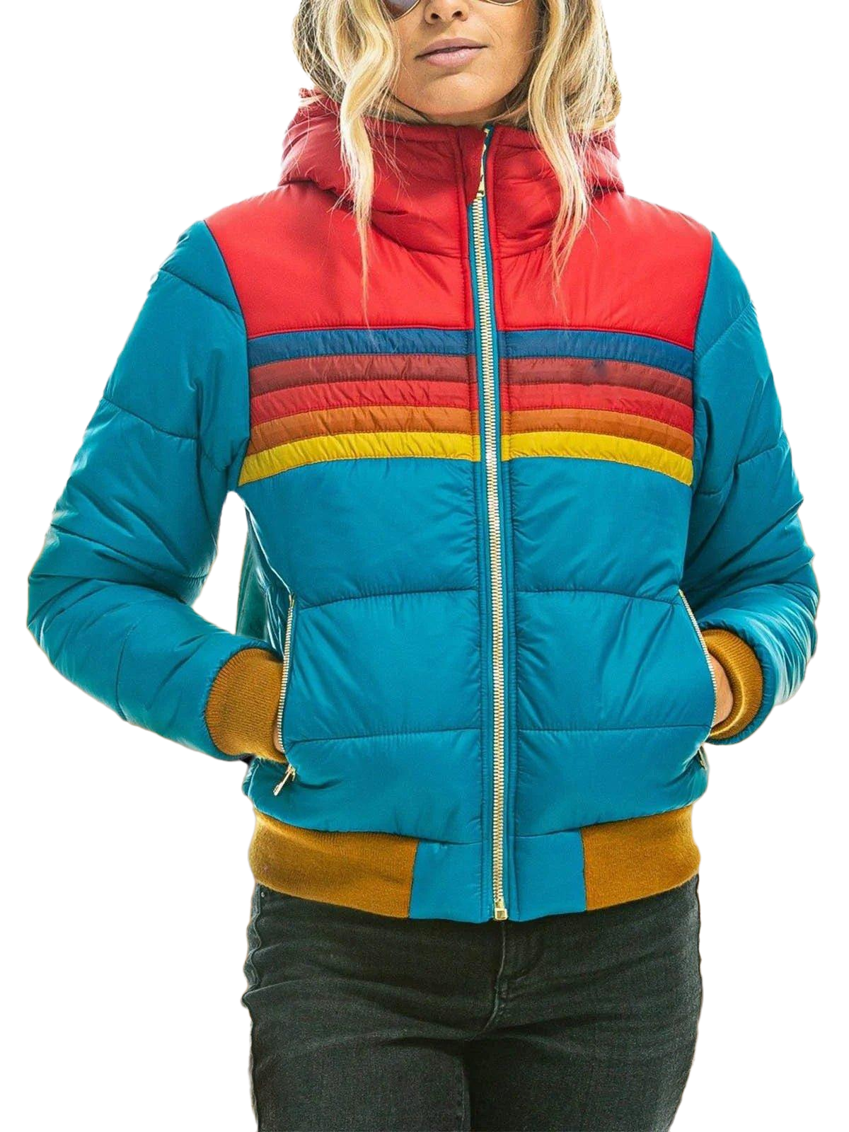 Alpine urban jacka dam i polyester