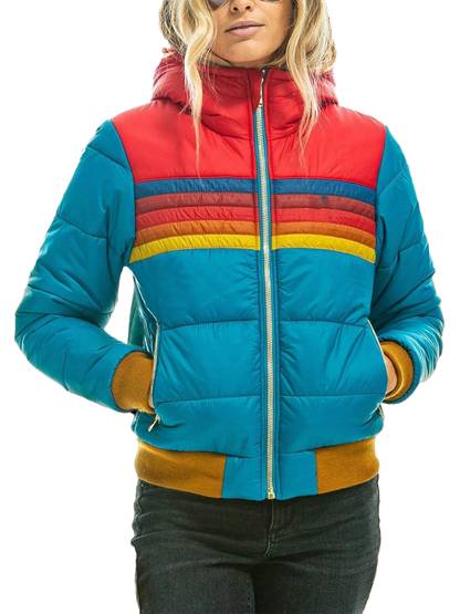 Alpine urban jacka dam i polyester