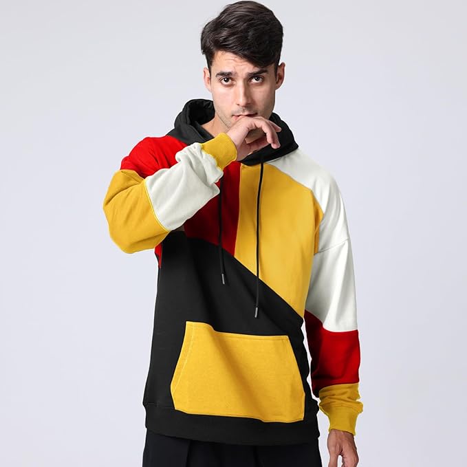 Hoodie i bomull – modern luvtröja med grafiskt tryck