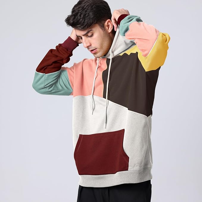 Hoodie i bomull – modern luvtröja med grafiskt tryck