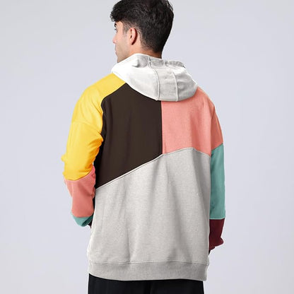 Hoodie i bomull – modern luvtröja med grafiskt tryck