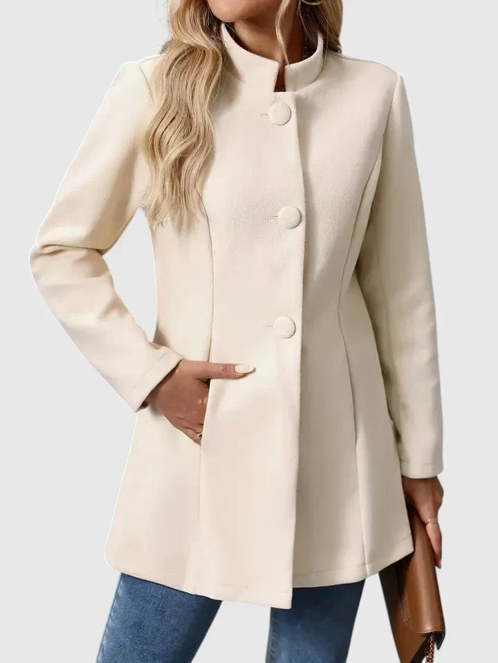 Elegant jacka med knappar