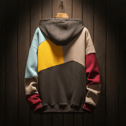Hoodie i bomull – modern luvtröja med grafiskt tryck