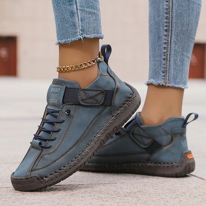 Slip-on sneakers dam med kardborreband