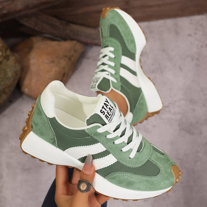 Lätta sneakers dam med dämpad sula