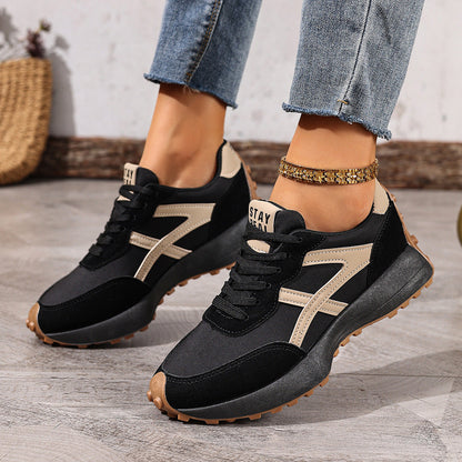 Lätta sneakers dam med dämpad sula