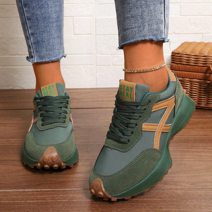 Lätta sneakers dam med dämpad sula