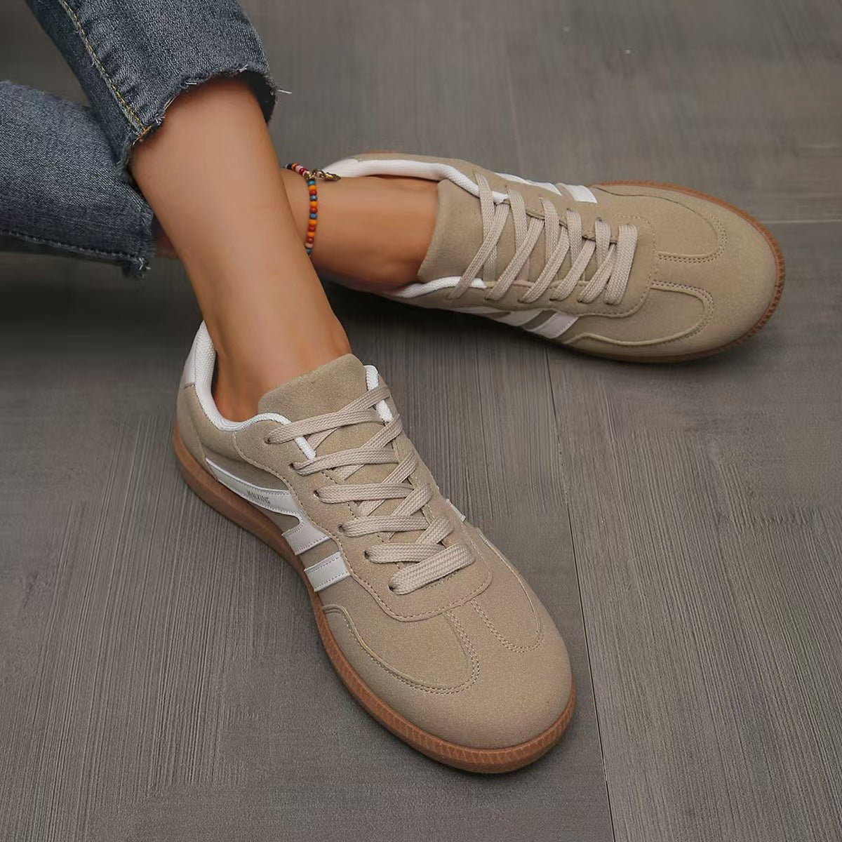 Mocka sneakers dam i mockaimitation