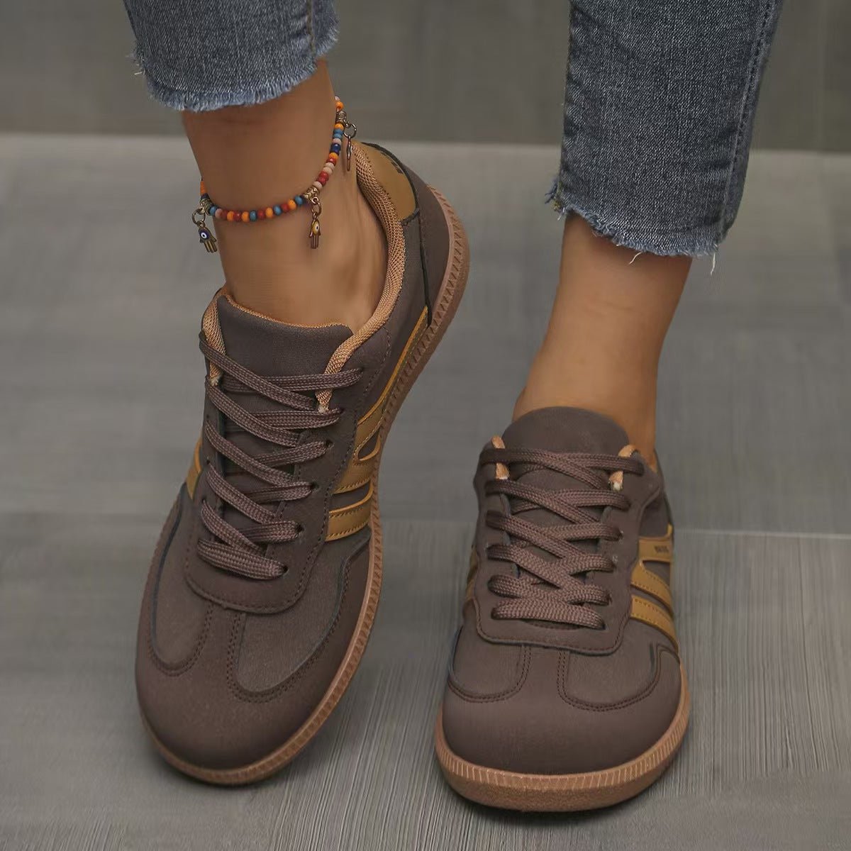 Mocka sneakers dam i mockaimitation
