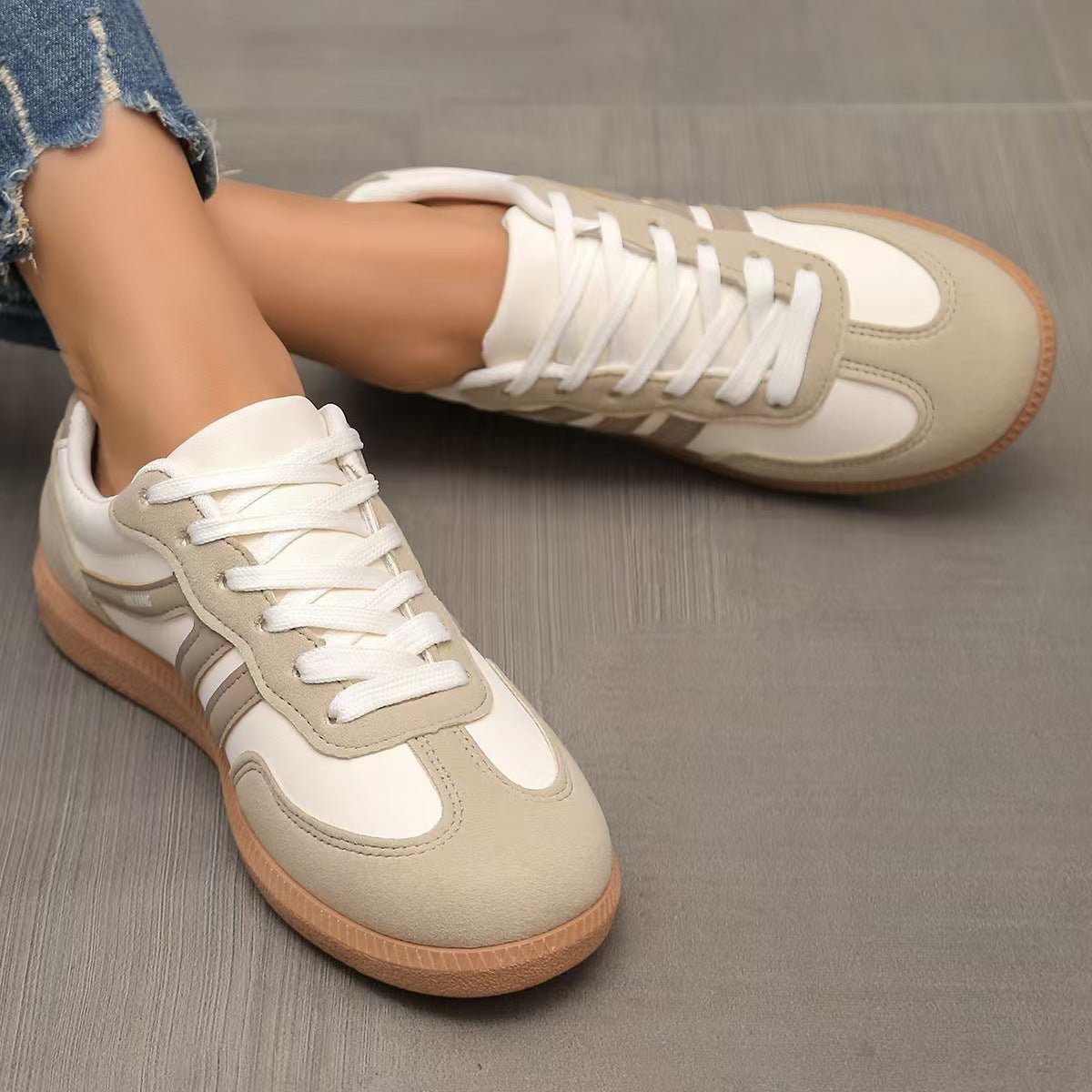 Mocka sneakers dam i mockaimitation