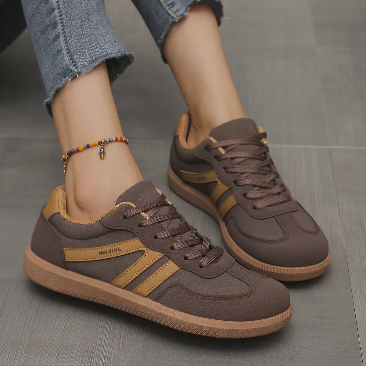 Mocka sneakers dam i mockaimitation