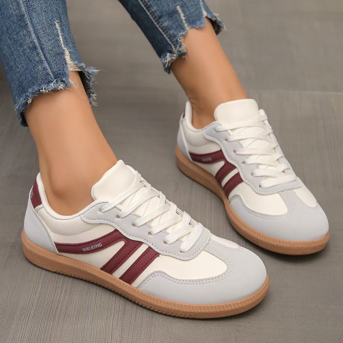 Mocka sneakers dam i mockaimitation