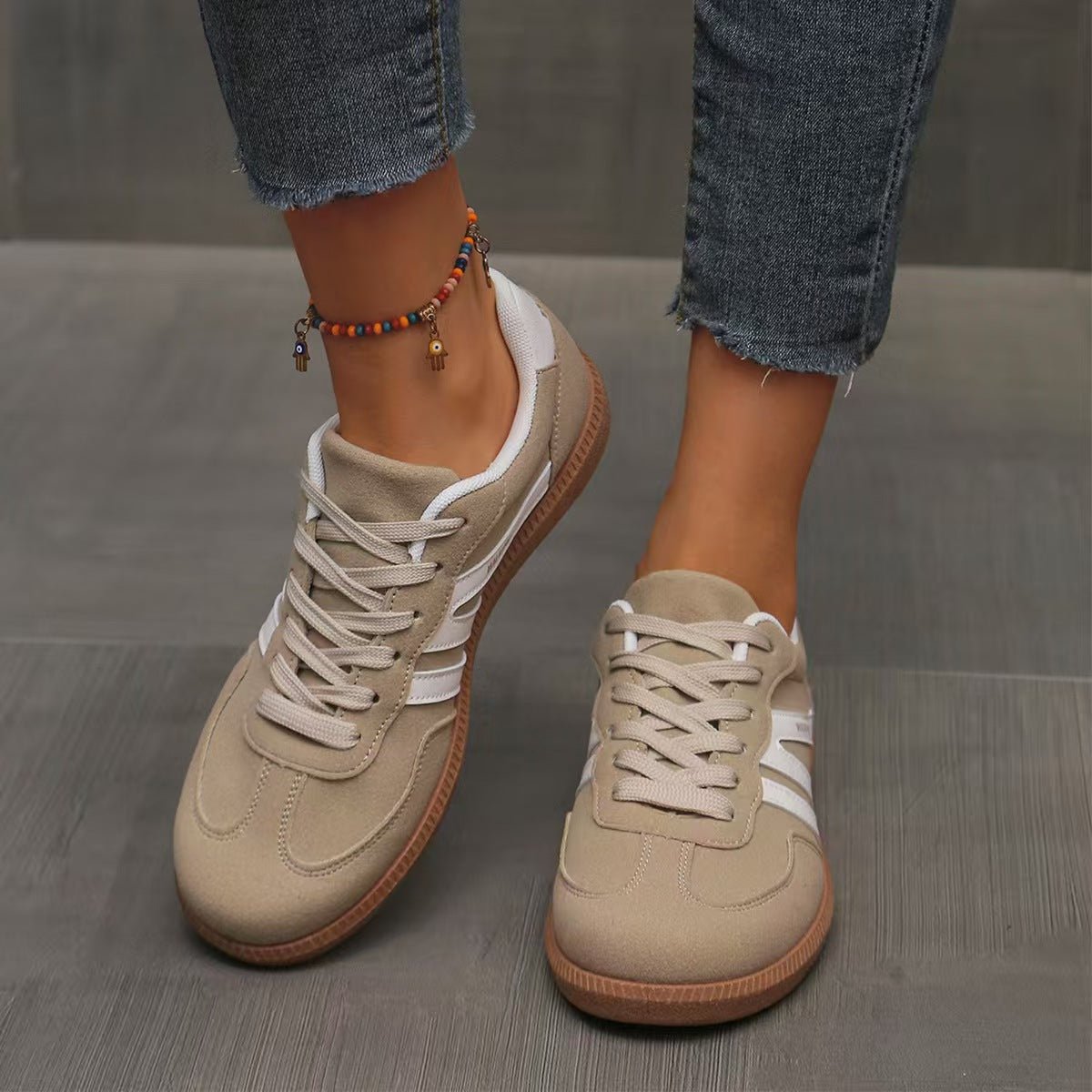 Mocka sneakers dam i mockaimitation