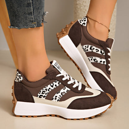 Lätta sneakers dam med dämpad sula