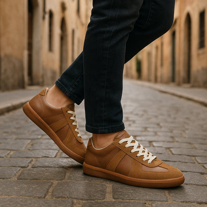 Vardagssneakers herr i textil