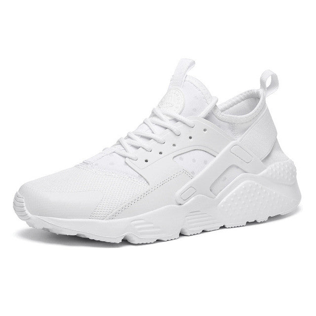 Andningsbara mesh sneakers dam med dämpad sula