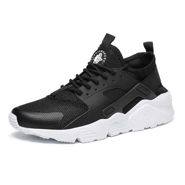 Andningsbara mesh sneakers dam med dämpad sula