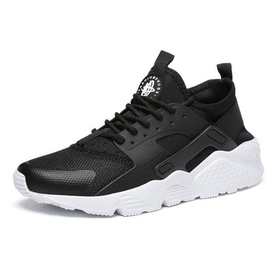 Andningsbara mesh sneakers — lätta vardagsskor med dämpad sula