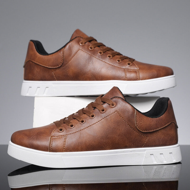 Minimalistiska veganska sneakers herr