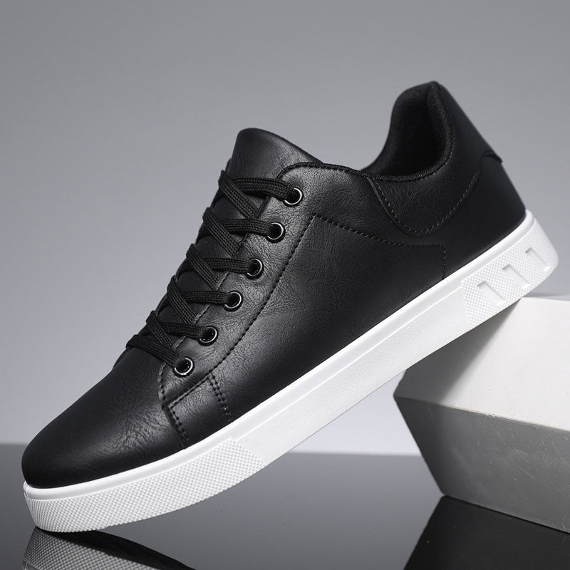 Veganska herrsneakers med gummisåla