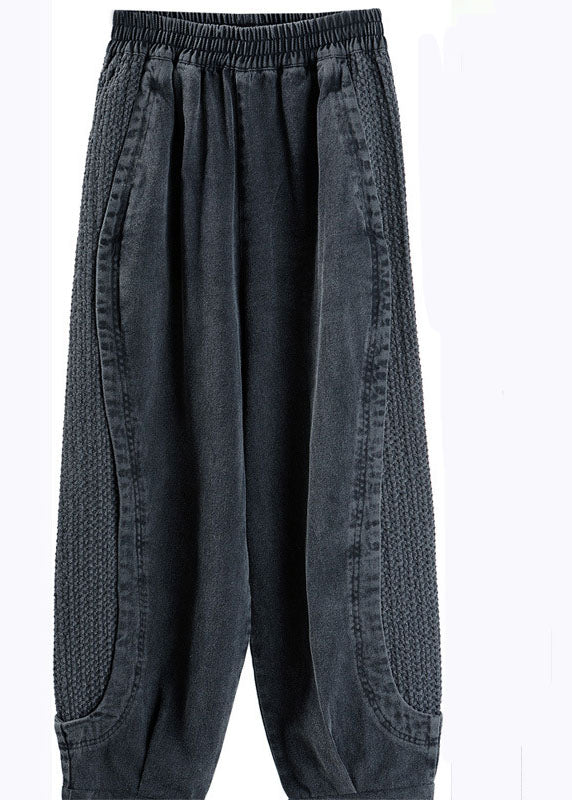 Ledig denim haremsbyxa dam i plusstorlek