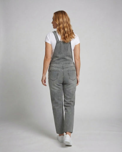 Denim-overall dam för vardag, flera färger