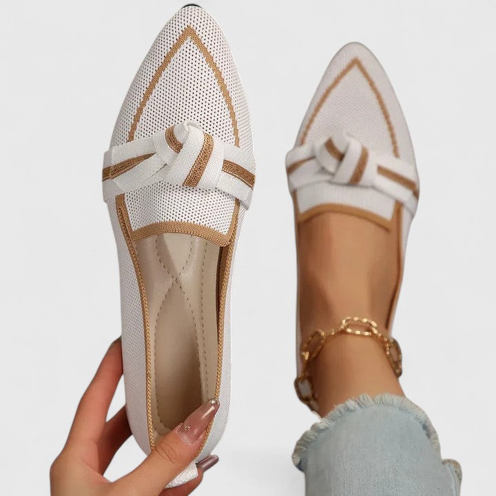 Damloafers med slip-on design
