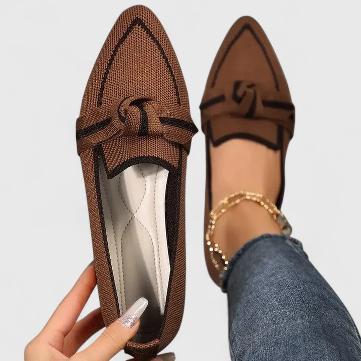Damloafers med slip-on design