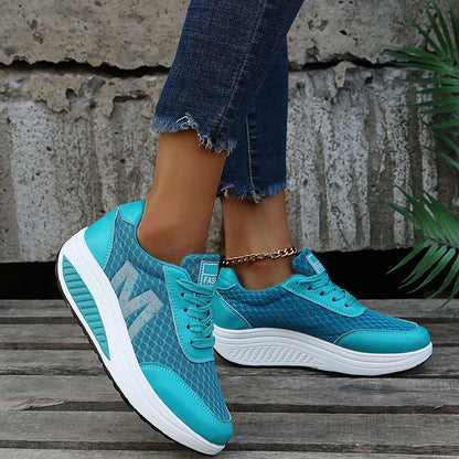 Ortopediska sneakers dam i textil – korrigerande promenadsko med dämpning