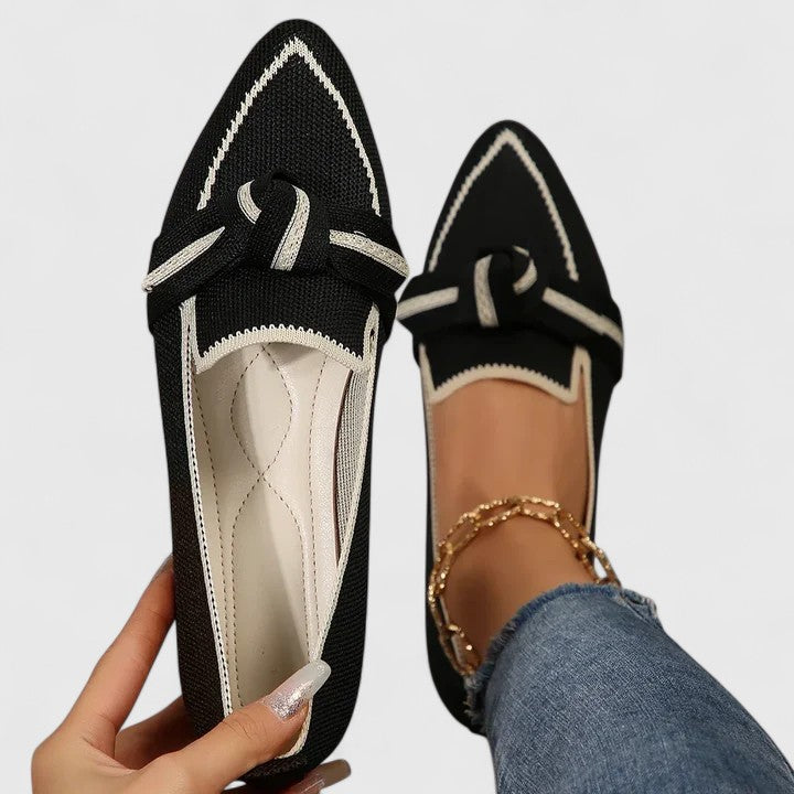 Damloafers med slip-on design