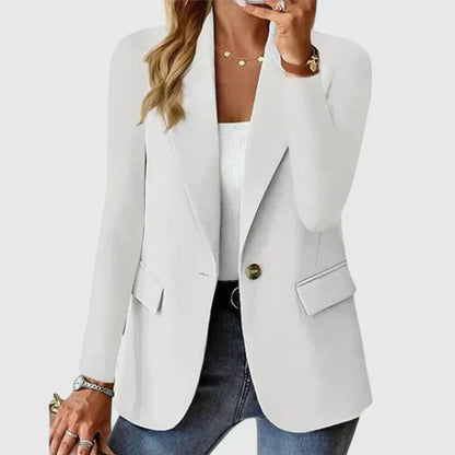 Elegant blazer med figursytt snitt
