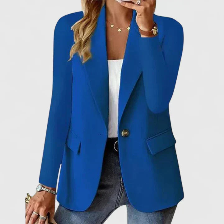 Elegant blazer med figursytt snitt