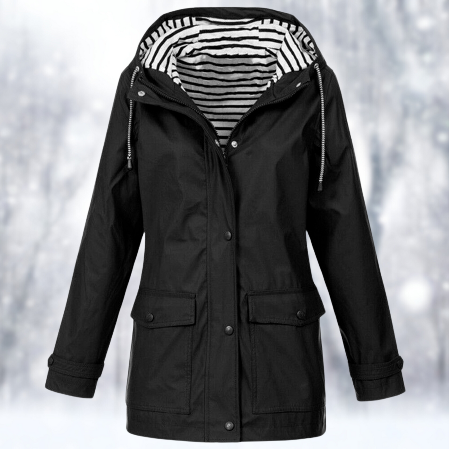 Wasserdichte und winddichte Jacke für Frauen