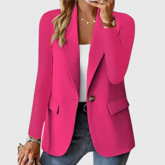 Elegant blazer med figursytt snitt