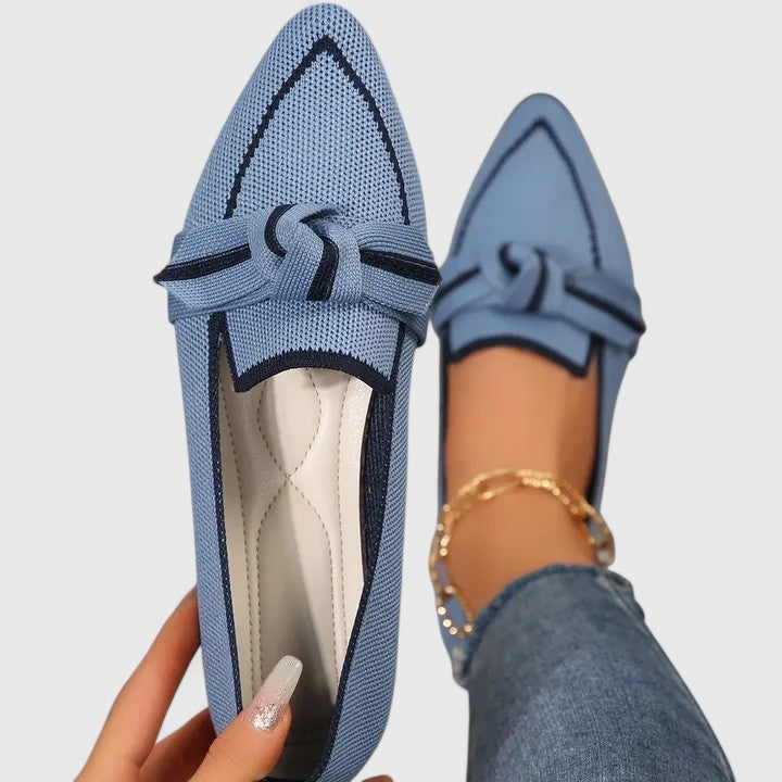 Damloafers med slip-on design