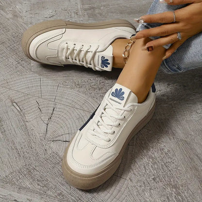 Sneakers dam med ergonomisk passform, brun
