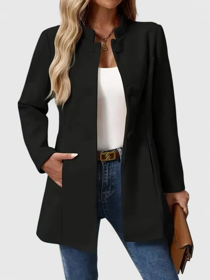 Elegant jacka med knappar
