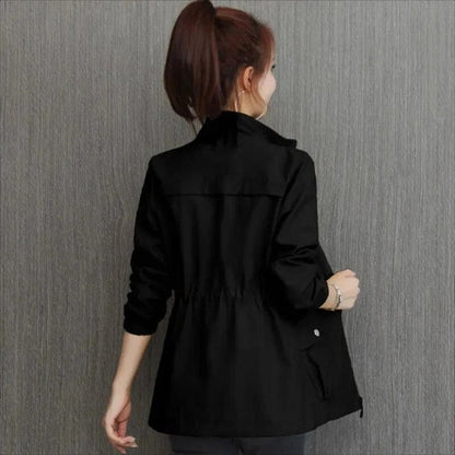 Lätt vattentät trench coat dam