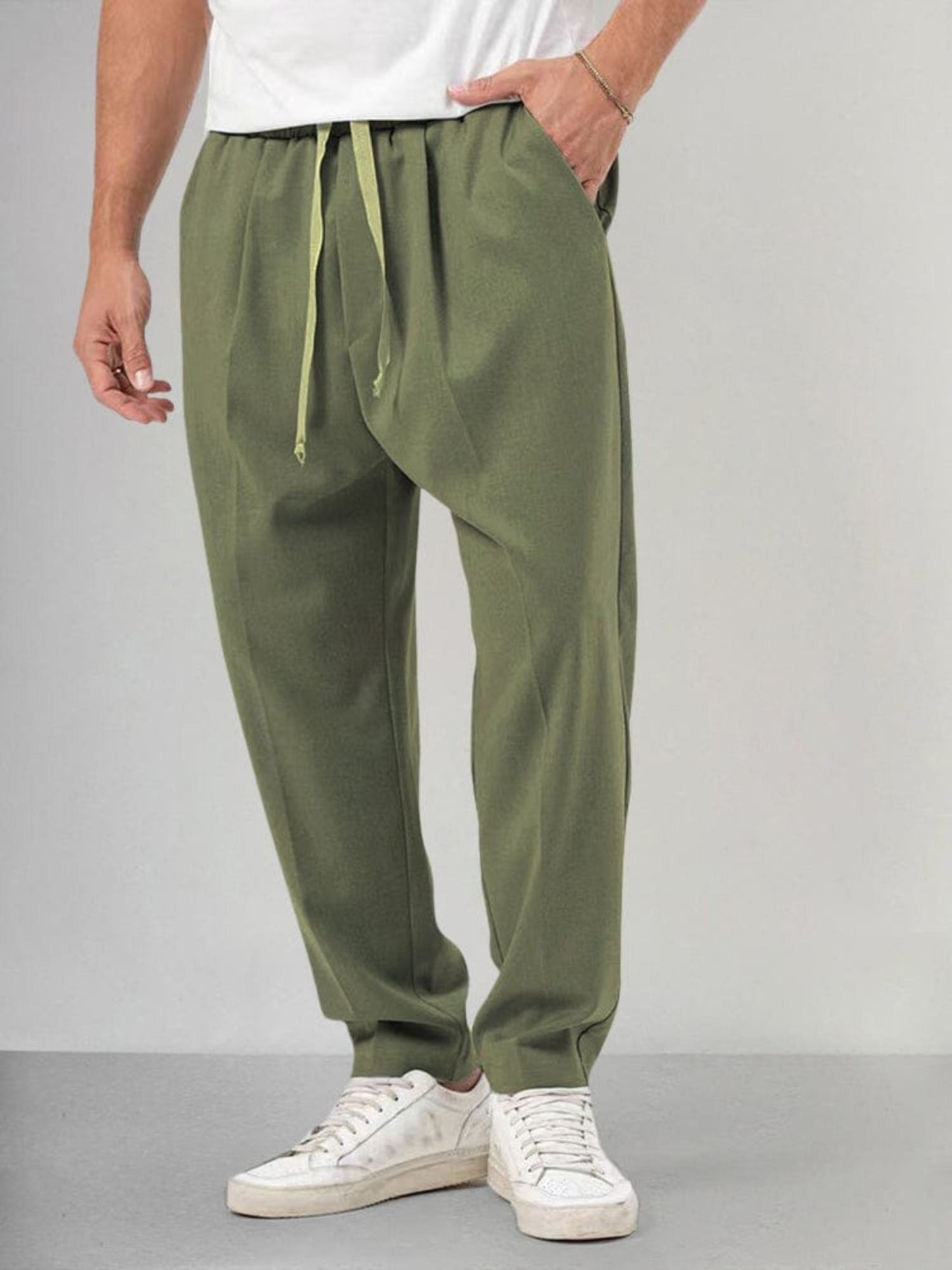 Kostymset herr i polyester – ledigt och elegant tvådelat set