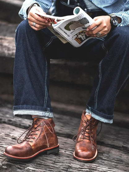 Mångsidiga vinterboots herr i textil