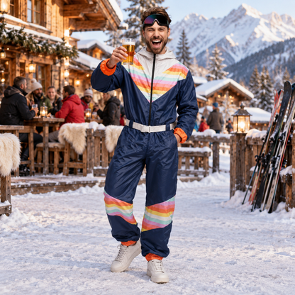 Skiddräkt herr — vattentät overall för skidåkning och snowboard