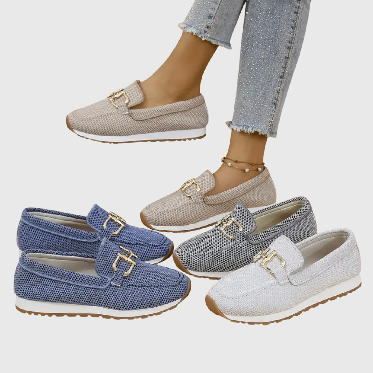 Loafers dam med dämpad innersula