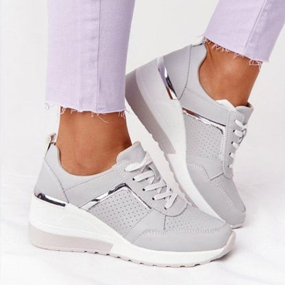 Bekväma damsneakers med dämpad sula